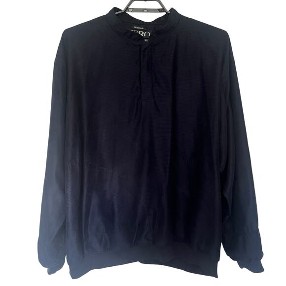 Zero Restriction GolfMicrosuede Mens Jacket Sz 2XL Preppy Quarter Snap  Checked - Picture 15 of 15